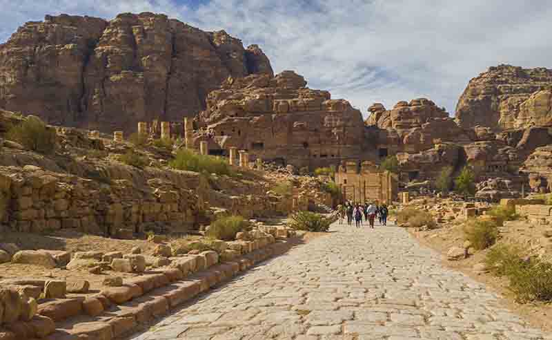 41 - Jordania - Petra - Via Columnada